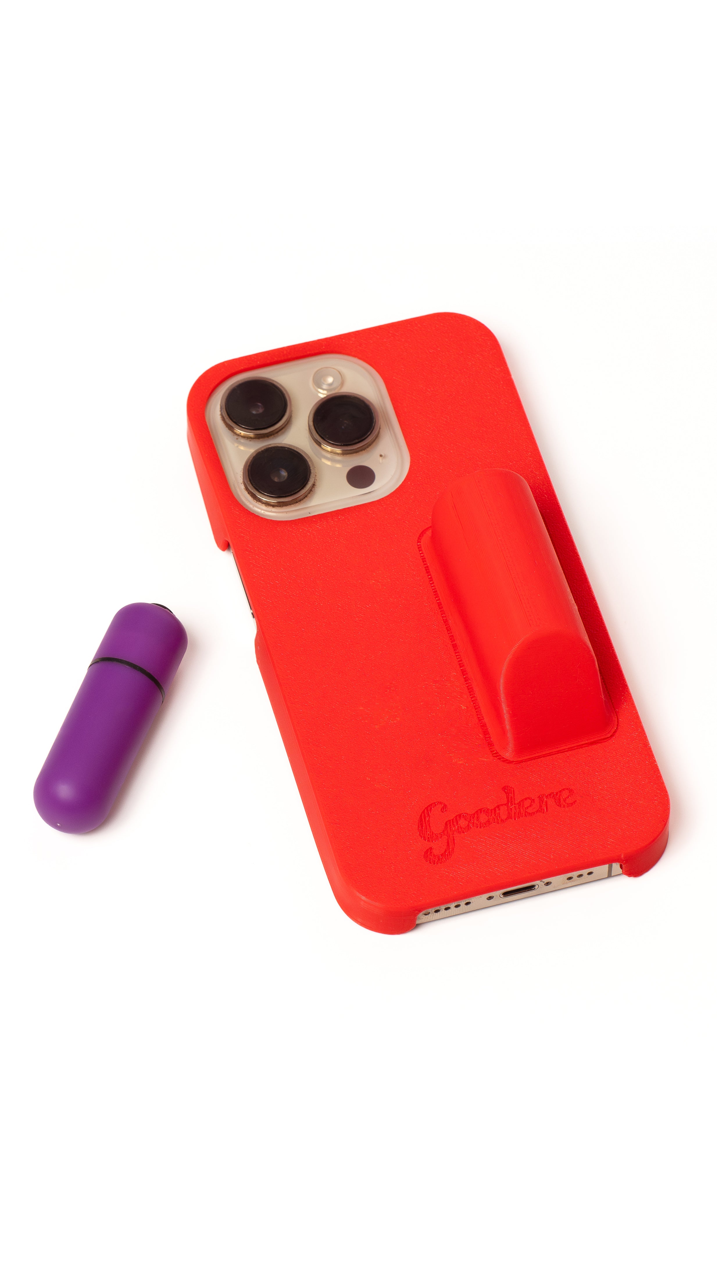 GoodVibes Case - Cover iPhone con minivibratore integrato | Goodere