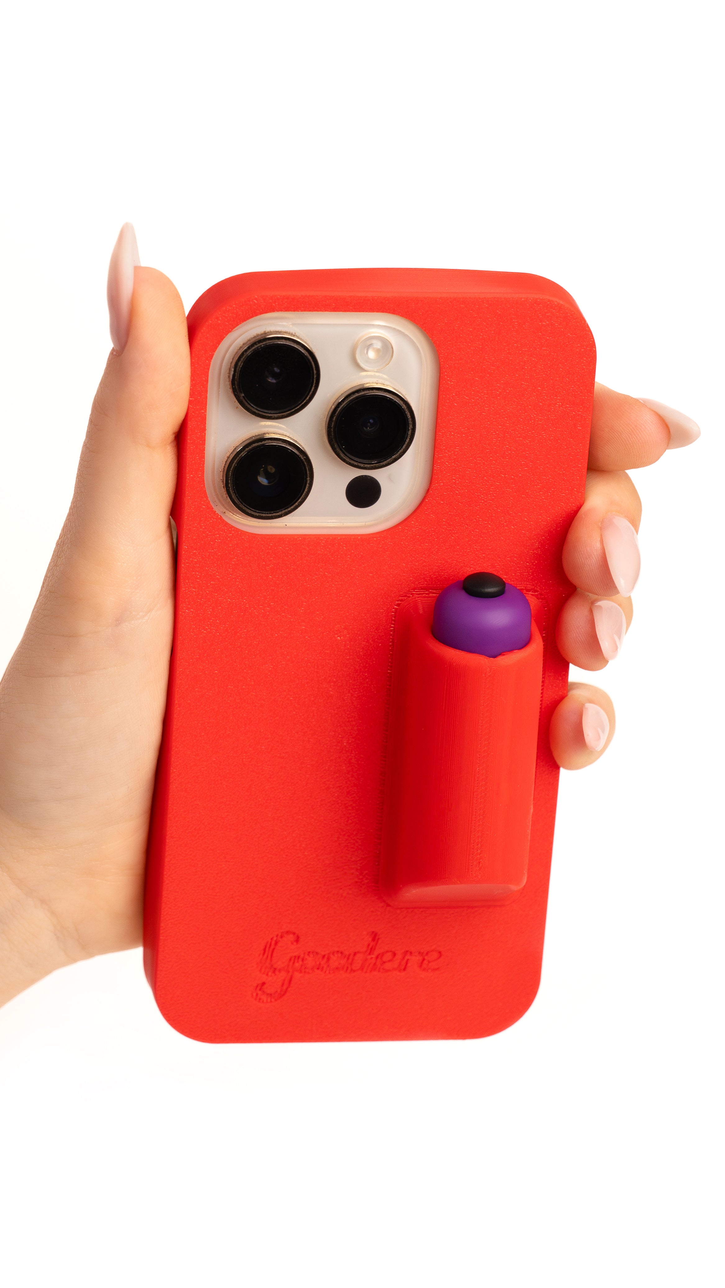 GoodVibes Case - Cover iPhone con minivibratore integrato | Goodere