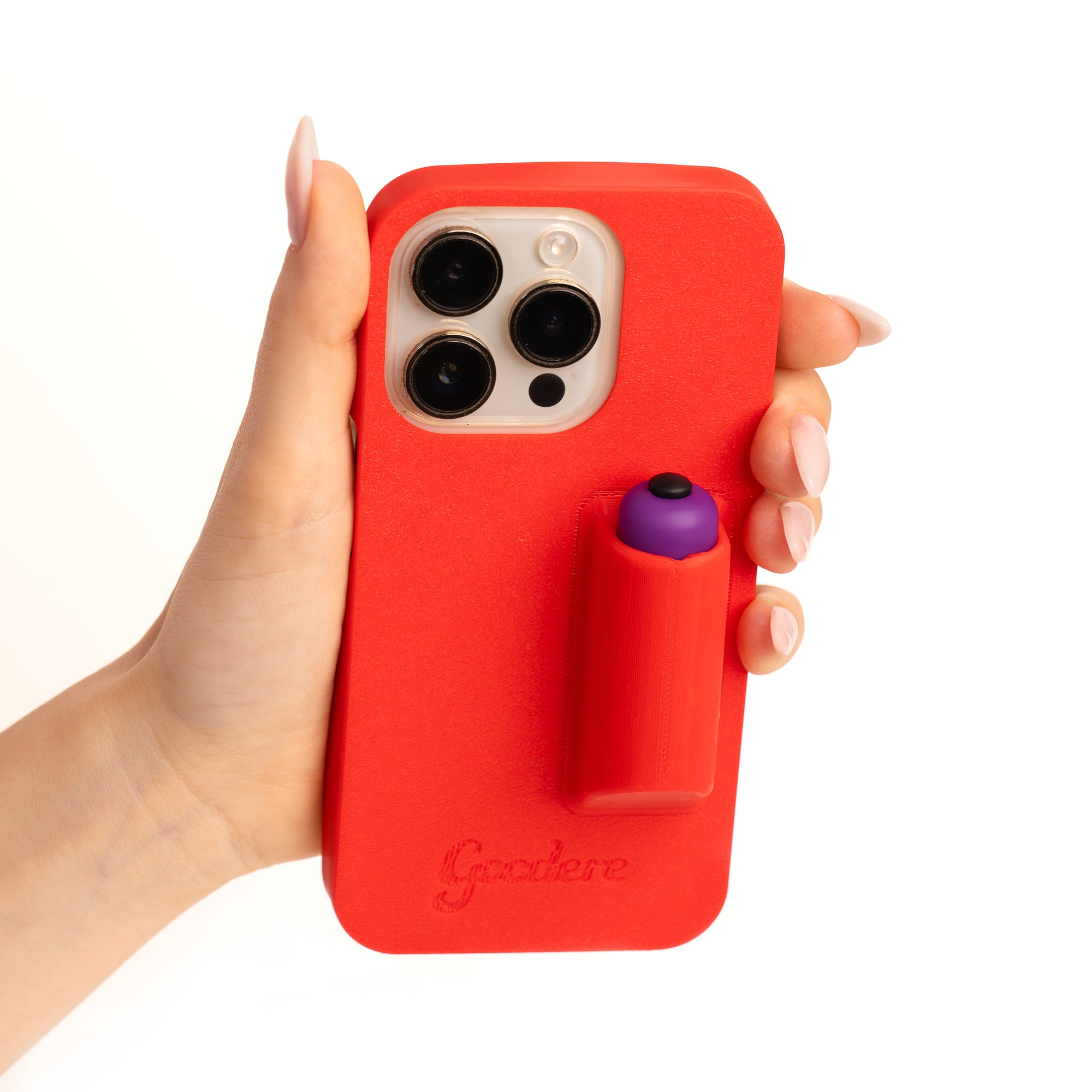 GoodVibes Case - Cover iPhone con minivibratore integrato | Goodere