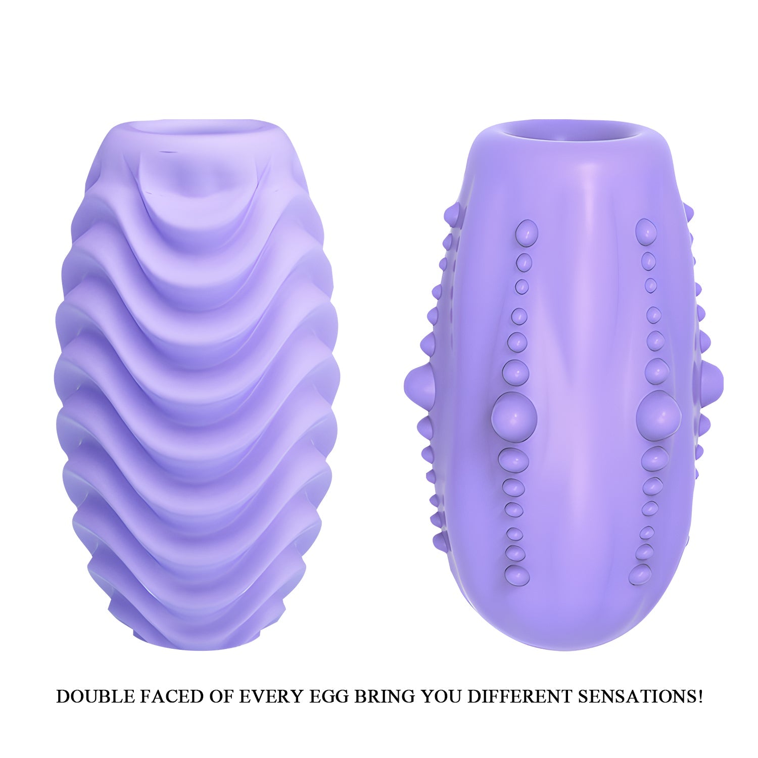 Masturbatore Double Sided Egg - Pretty Love