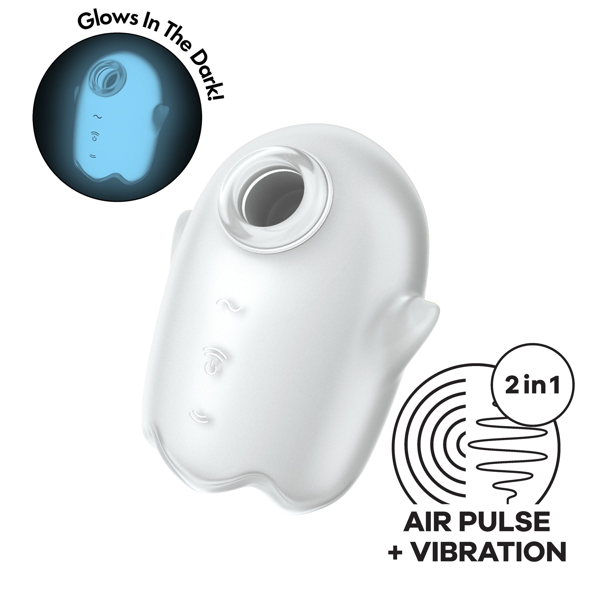 Succhia Clitoride Glowing Ghost - Satisfyer