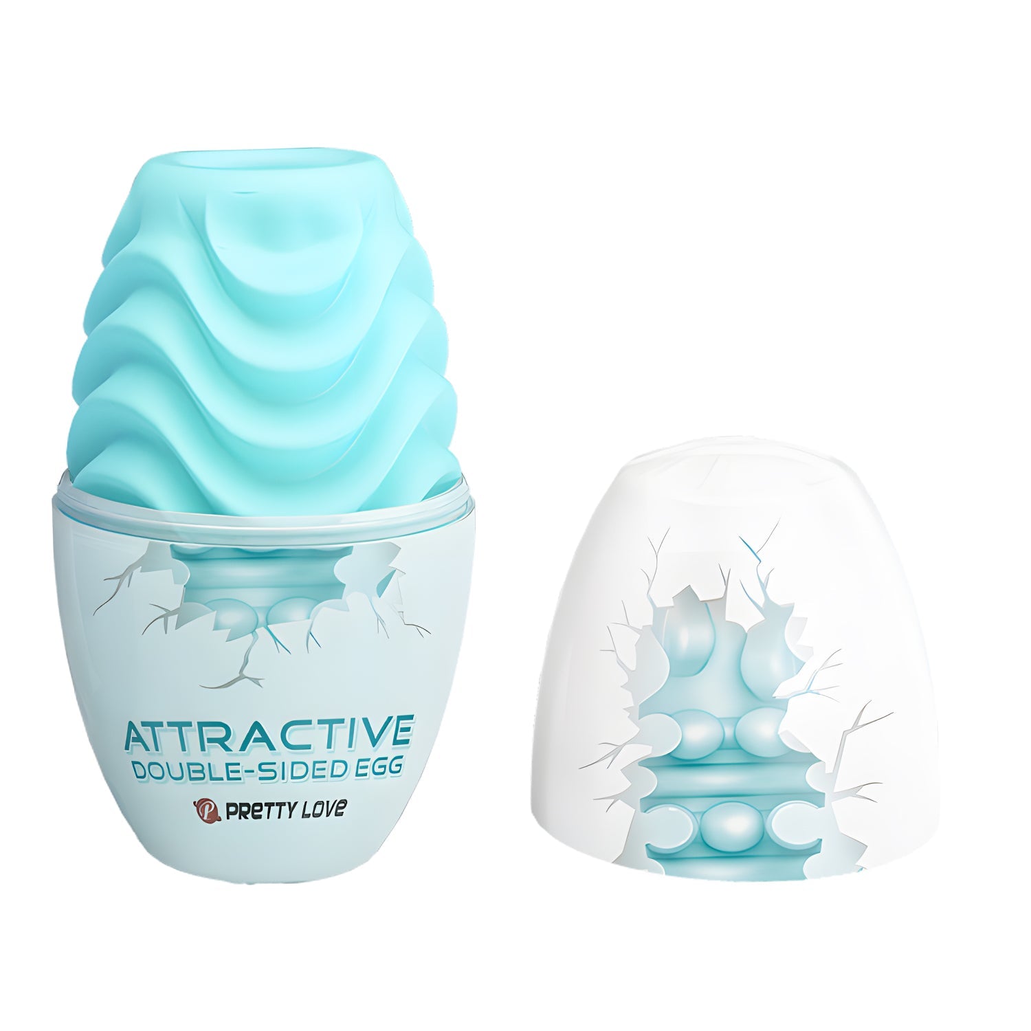 Masturbatore Double Sided Egg - Pretty Love