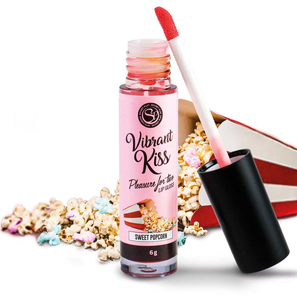 Lucidalabbra Sesso Orale Vibrant Kiss Popcorn - Secret Play