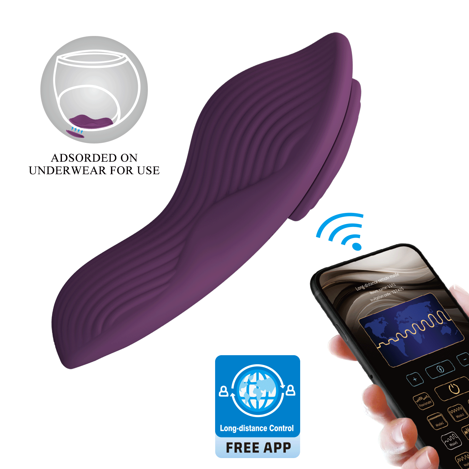 Vibratore Clitoride Mane - Goodere
