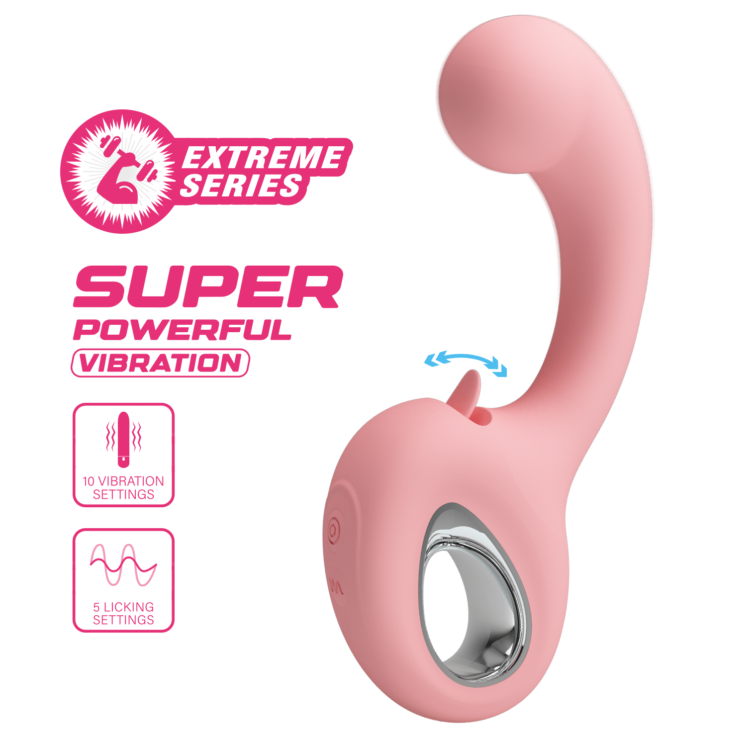 Vibratore Doppia Stimolazione Erynnyes - Goodere