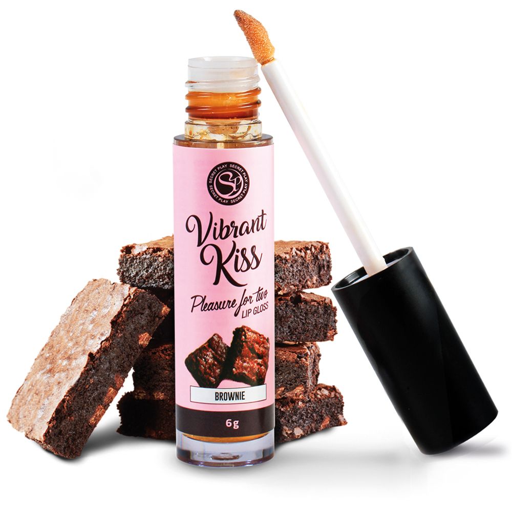 Lucidalabbra Sesso Orale Vibrant Kiss Brownie - Secret Play