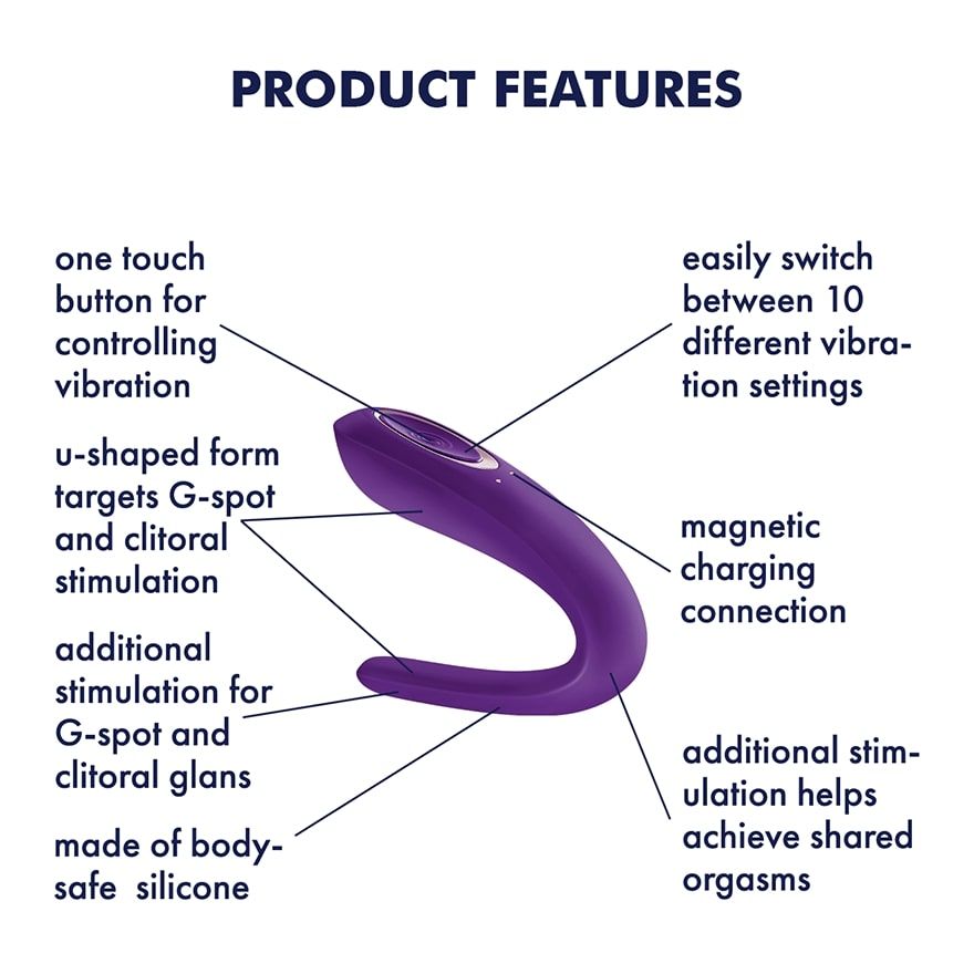 Vibratore per Coppia Double Classic - Satisfyer