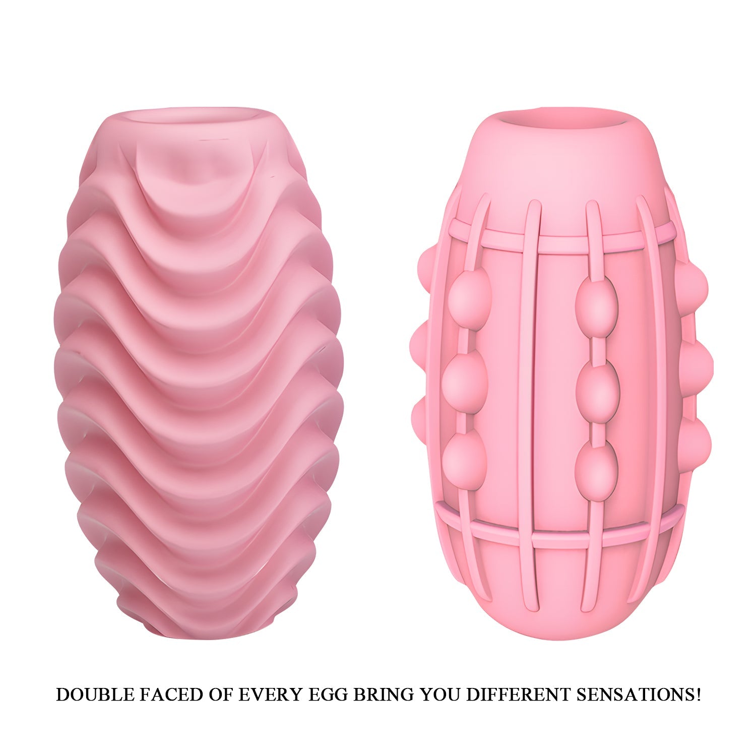 Masturbatore Double Sided Egg - Pretty Love