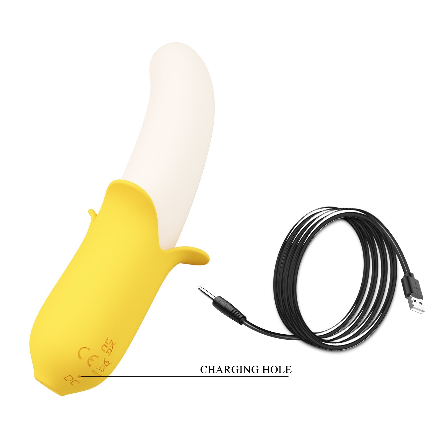 Vibratore Punto G Banana Geek 19,5 cm - Goodere